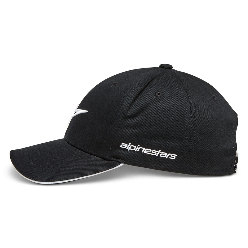 Kšiltovka Alpinestars Rostrum Hat černo-bílá