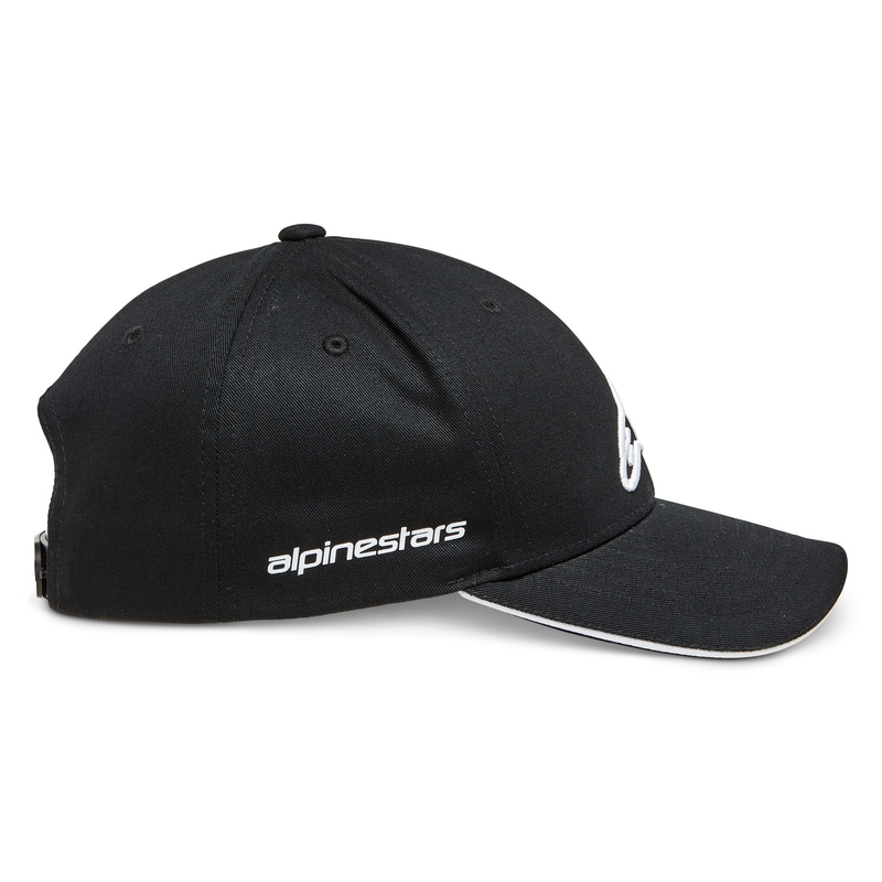 Kšiltovka Alpinestars Rostrum Hat černo-bílá