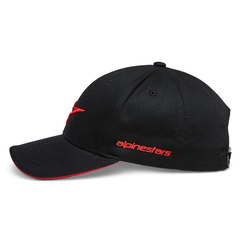 Kšiltovka Alpinestars Rostrum Hat černo-červená