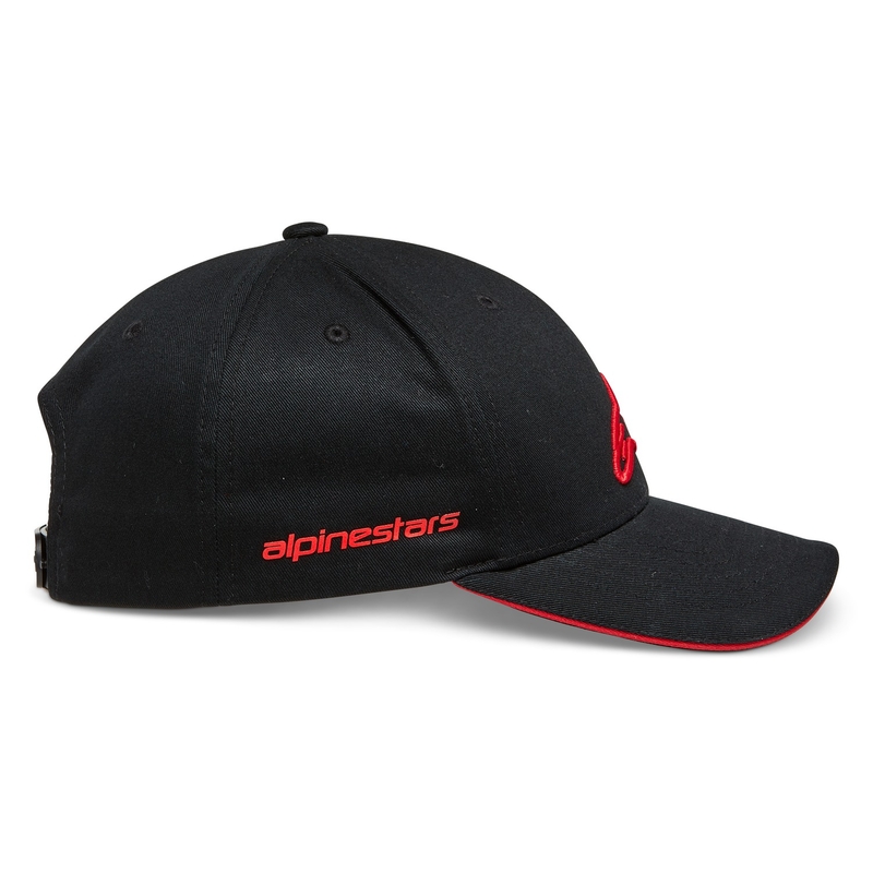 Kšiltovka Alpinestars Rostrum Hat černo-červená