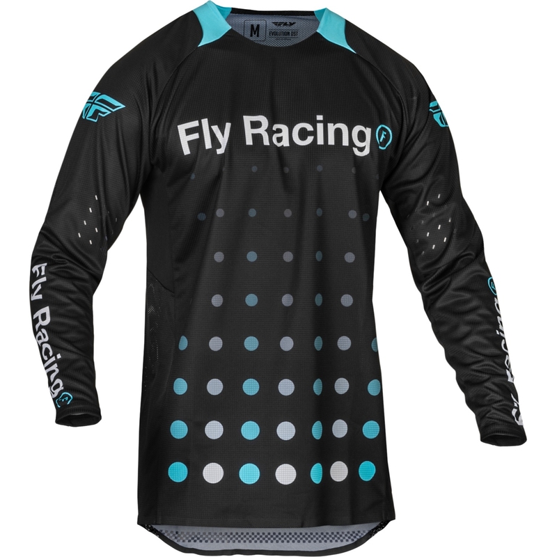 Motokrosový dres FLY Racing Evolution DST 2 černo-modrý výprodej
