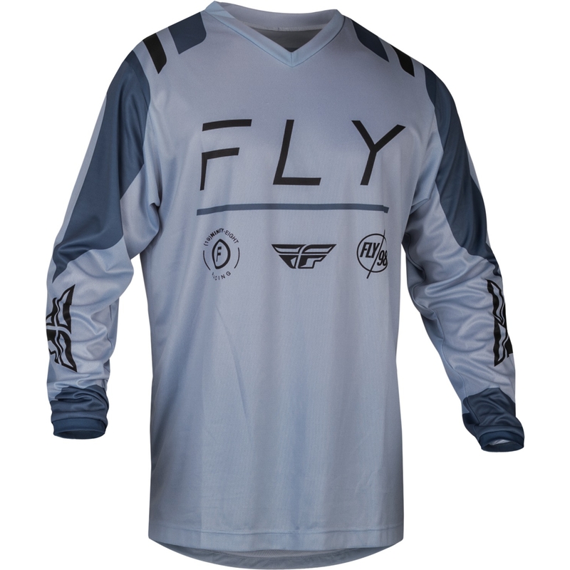 Motokrosový dres FLY Racing F-16 Artic 2024 šedo-šedý výprodej