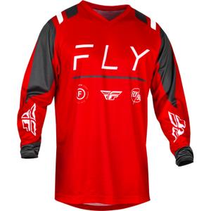 Motokrosový dres FLY Racing F-16 2024 červeno-šedo-bílý