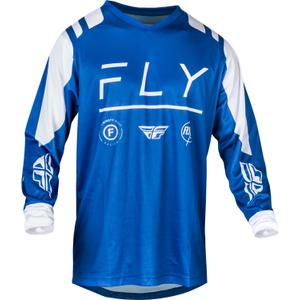 Motokrosový dres FLY Racing F-16 2024 modro-bílý
