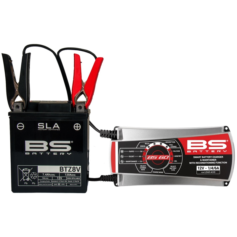 Nabíječka baterií BS-BATTERY PRO SMART 12V 1/4/6A