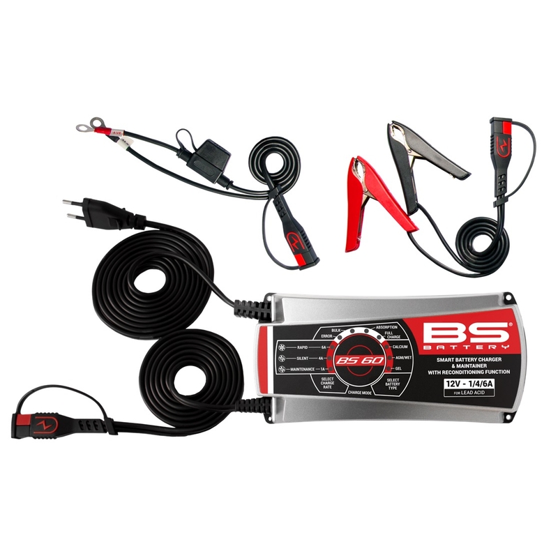 Nabíječka baterií BS-BATTERY PRO SMART 12V 1/4/6A