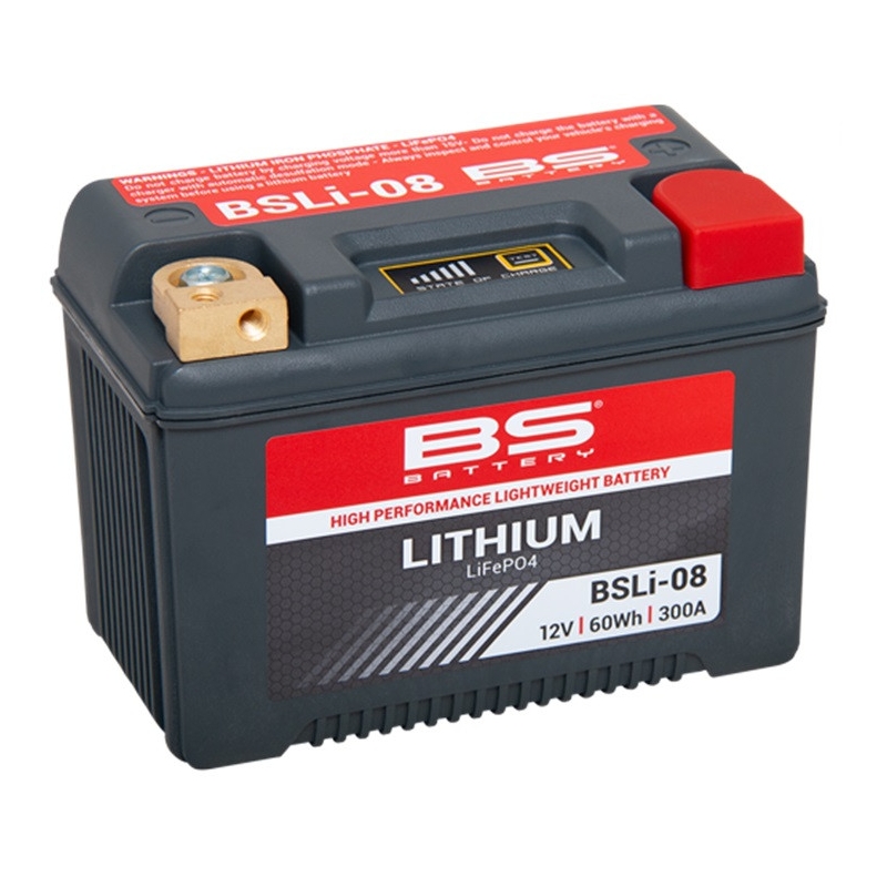Lithiová motocyklová baterie BS-BATTERY