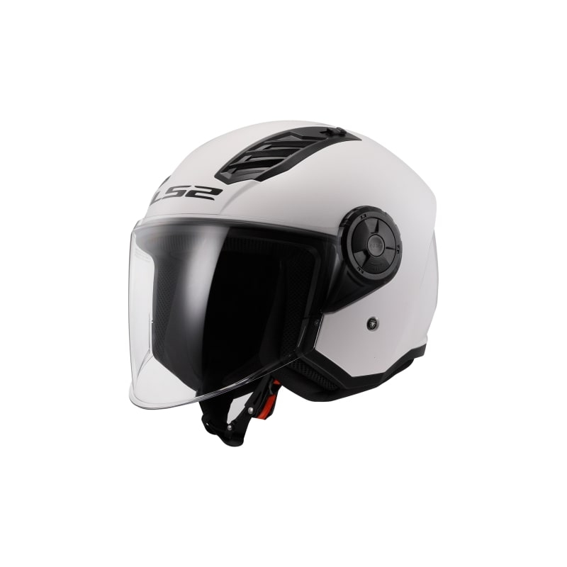 Otevřená přilba na motorku LS2 OF616 Airflow II Solid lesklá bílá