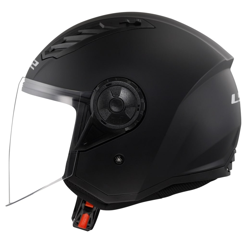 Otevřená přilba na motorku LS2 OF616 Airflow II Solid matná černá