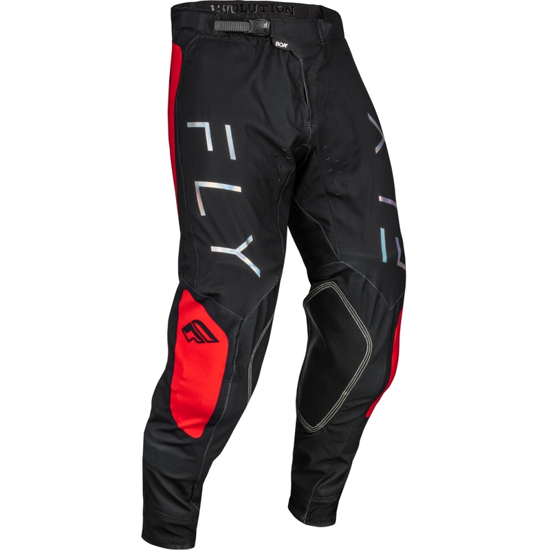 Motokrosové kalhoty FLY Racing Evolution DST černo-červené výprodej