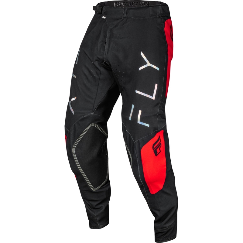 Motokrosové kalhoty FLY Racing Evolution DST černo-červené výprodej