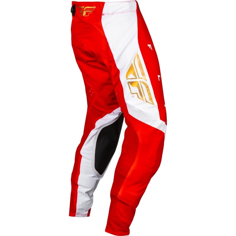 Motokrosové kalhoty FLY Racing Evolution DST červeno-bílé