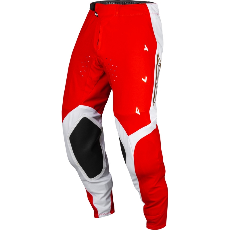 Motokrosové kalhoty FLY Racing Evolution DST červeno-bílé