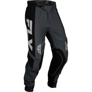 Motokrosové kalhoty FLY Racing Lite 2024 tmavě šedo-černé