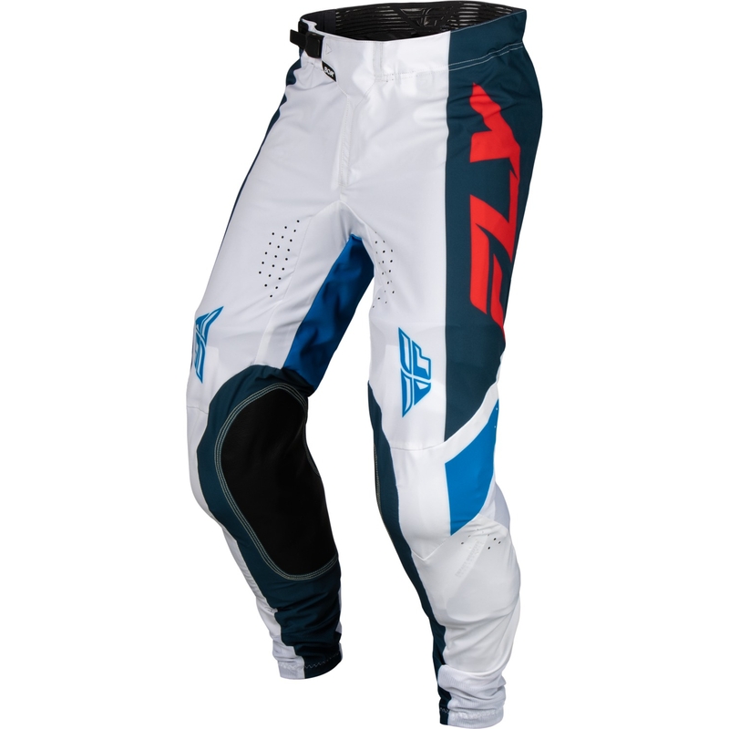 Motokrosové kalhoty FLY Racing Lite 2024 červeno-bílo-modré