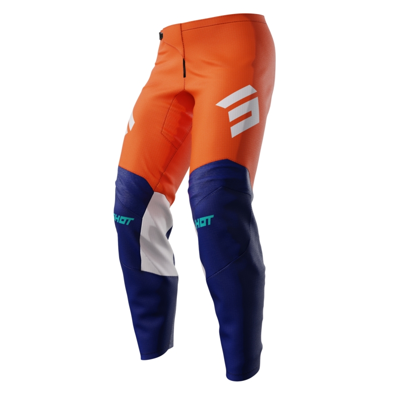 Dětské motokrosové kalhoty Shot Iron oranžové výprodej