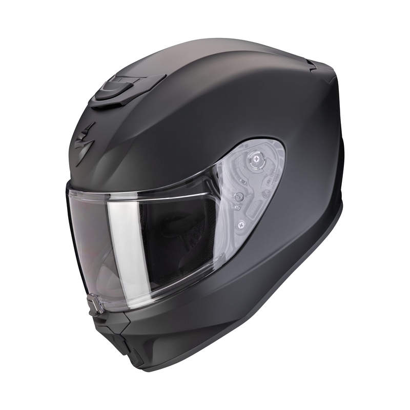 Dětská integrální helma na motorku Scorpion EXO-JNR AIR SOLID matná černá