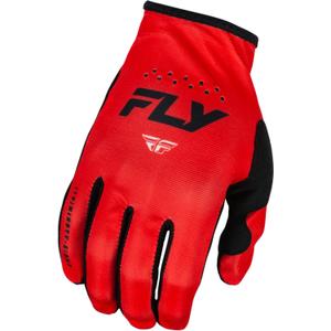 Motokrosové rukavice FLY Racing Lite 2024 červeno-černé
