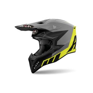 Motokrosová helma Airoh Wraaap Reloaded 2024 matná žlutá