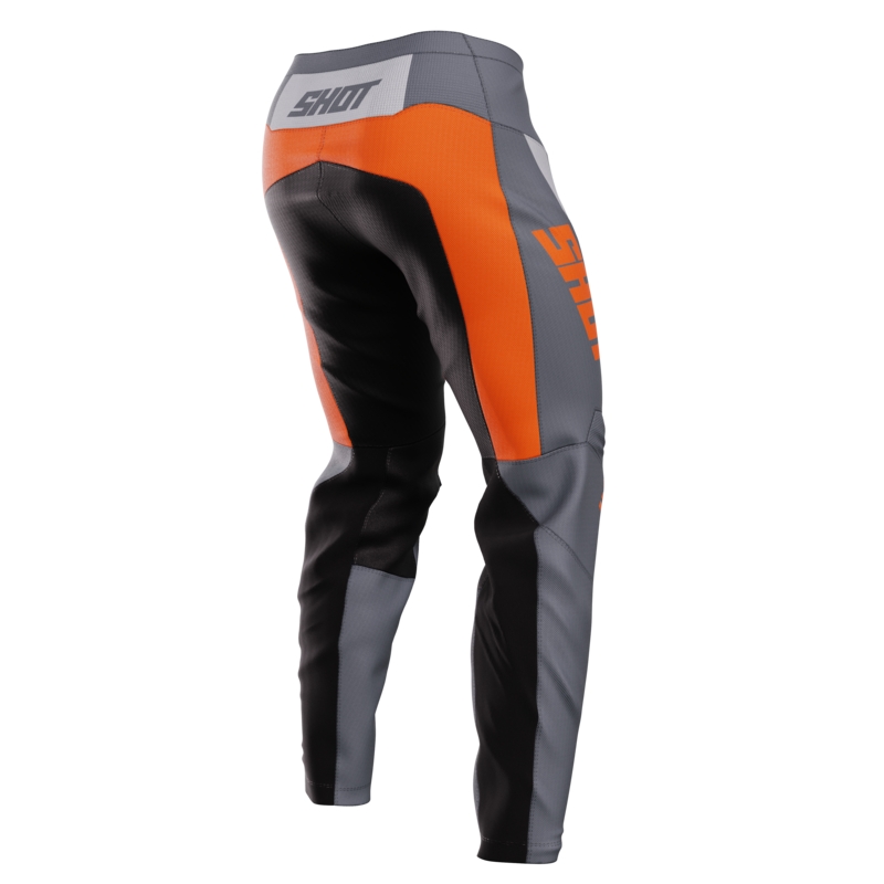 Motokrosové kalhoty Shot Devo Star oranžové výprodej