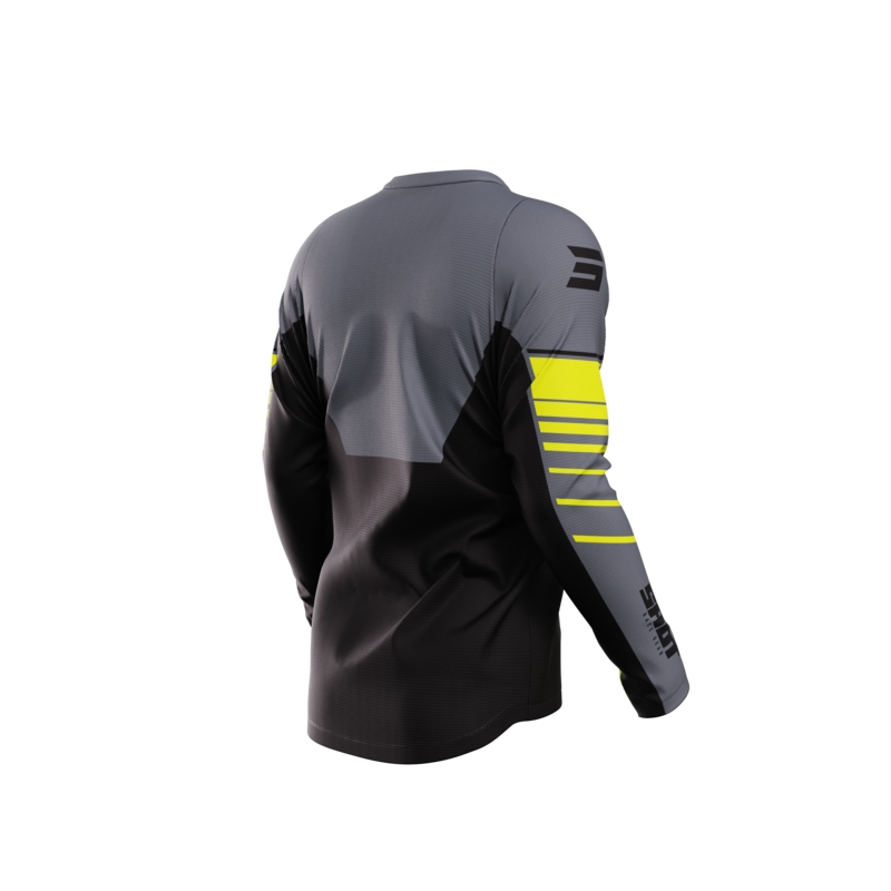 Motokrosový dres Shot Devo Peak fluo žlutý výprodej