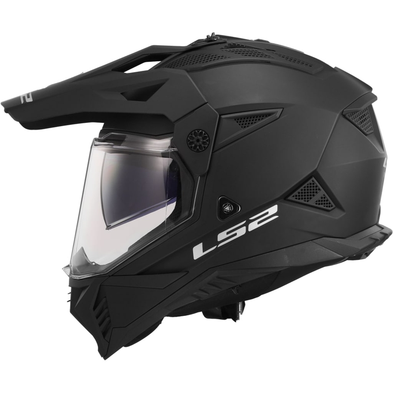 Enduro helma na motorku LS2 MX702 PIONEER II matná černá