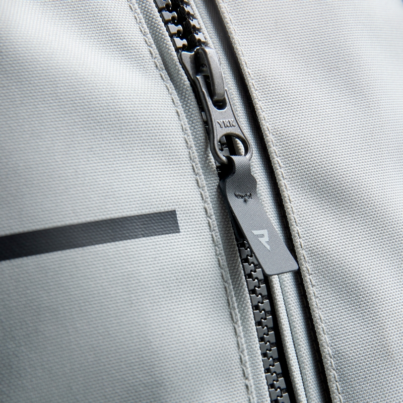 Bunda na motorku Rebelhorn Cubby V černo-šedo-fluo žlutá