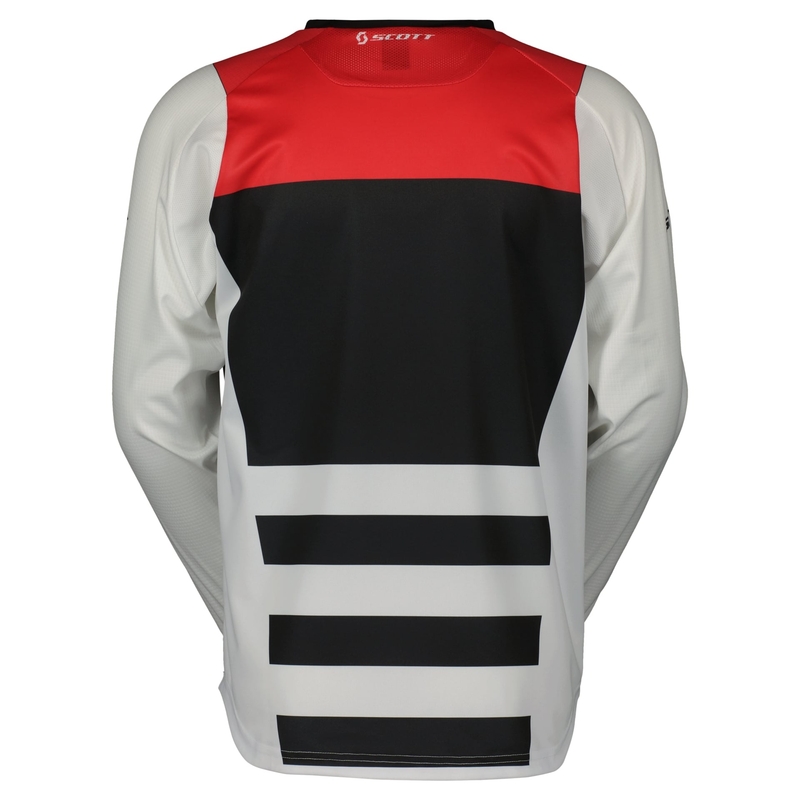 Motokrosový dres Scott EVO RACE bílo-červený
