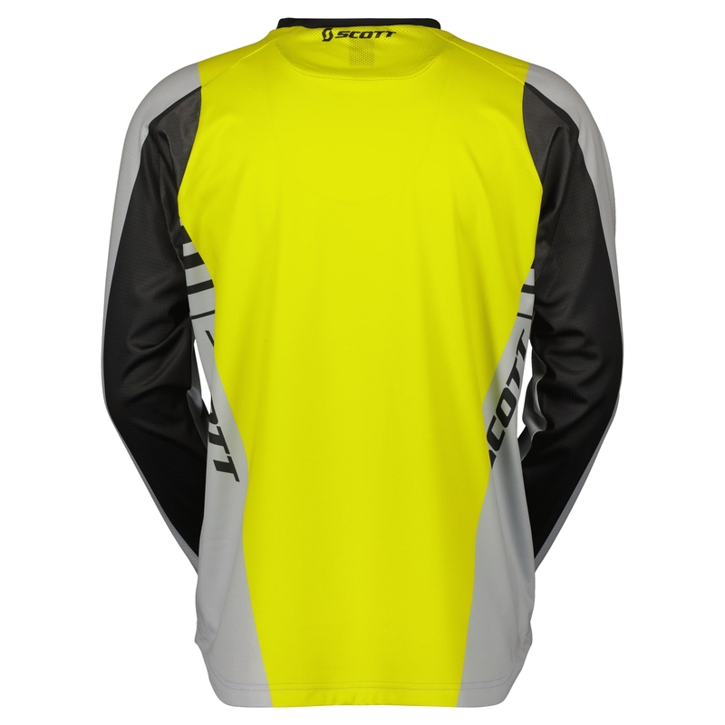 Motokrosový dres Scott EVO SWAP šedo-žlutá