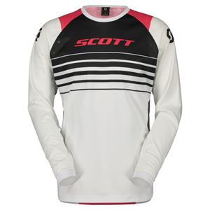 Motokrosový dres Scott EVO SWAP bílo-růžový