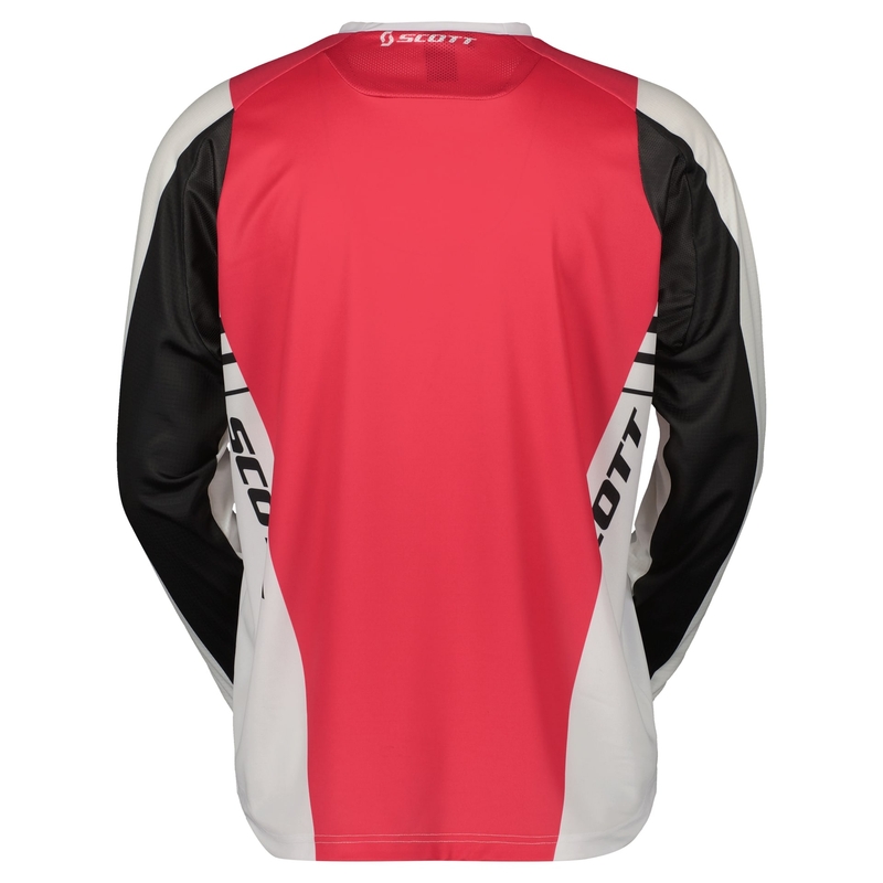 Motokrosový dres Scott EVO SWAP bílo-růžový