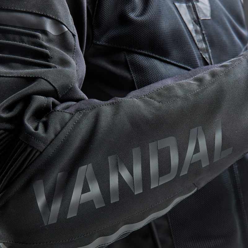 Bunda na motorku Rebelhorn Vandal Mesh černá