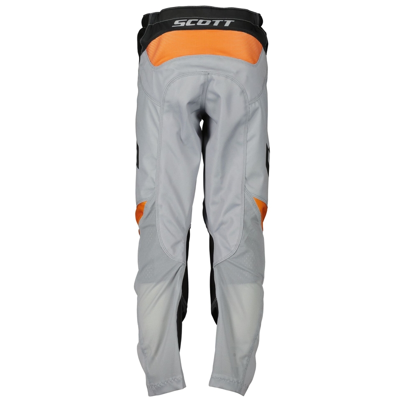 Dětské motokrosové kalhoty Scott EVO RACE černo-oranžové