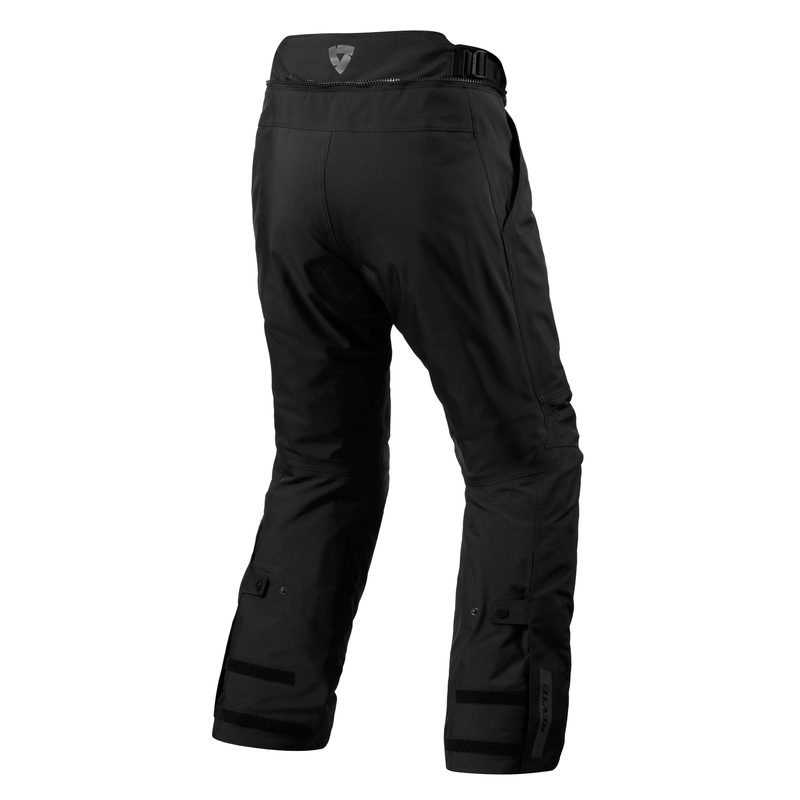 Kalhoty na motorku Revit Vertical GTX černé zkrácené