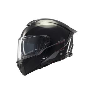 Vyklápěcí helma na motorku MT ATOM 2 SV SOLID A1 lesklá černá