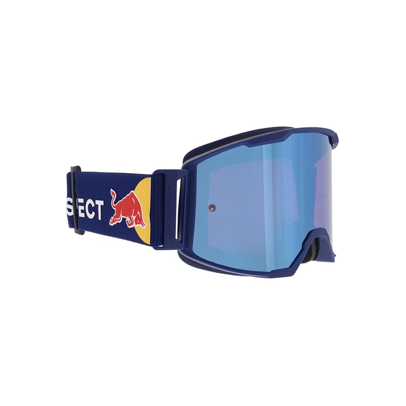Motokrosové brýle Red Bull Spect STRIVE S tmavě modré s modrým sklem