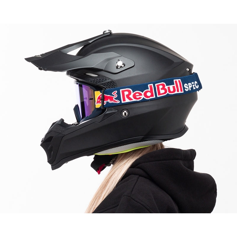 Motokrosové brýle Red Bull Spect WHIP tmavě modré s modrým sklem