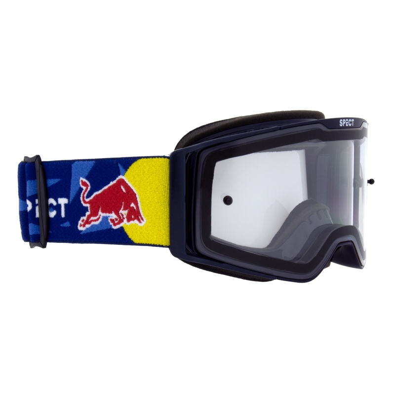 Motokrosové brýle Red Bull Spect TORP modré s čirým sklem