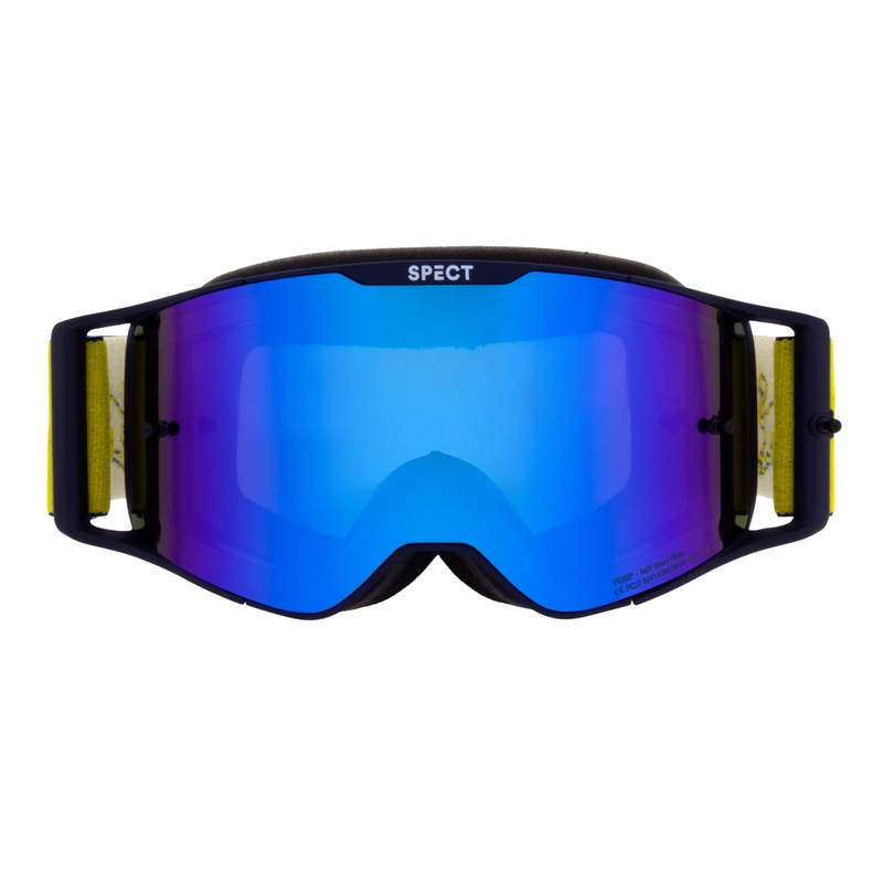 Motokrosové brýle Red Bull Spect TORP modré s modrým sklem