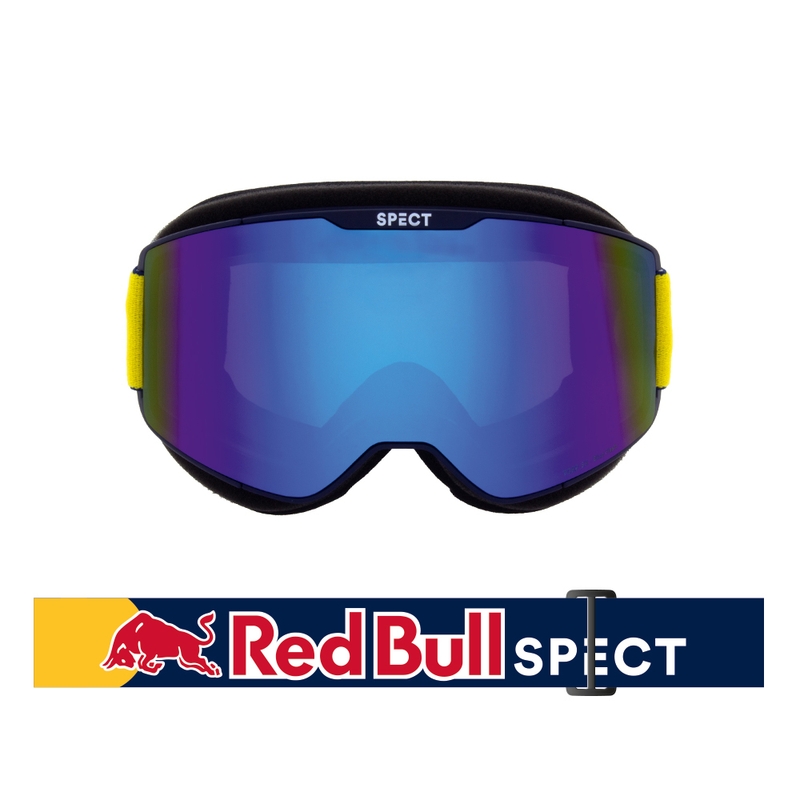 Motokrosové brýle na snowcross Red Bull Spect TORP modré s modrým sklem