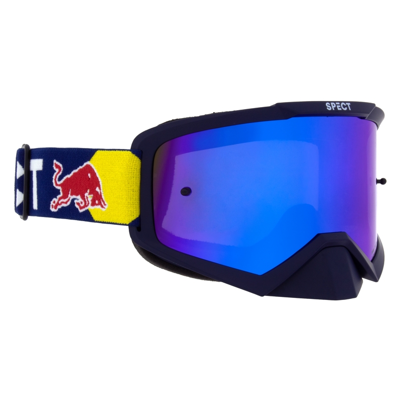 Motokrosové brýle Red Bull Spect EVAN tmavě modré s modrým sklem