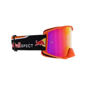 Motokrosové brýle Red Bull Spect STRIVE S oranžové s červeným sklem