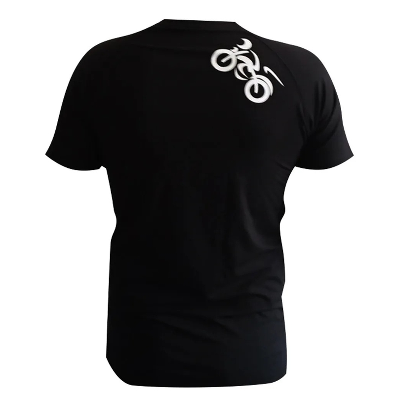 Pánské triko nanosilver® MOTO černé