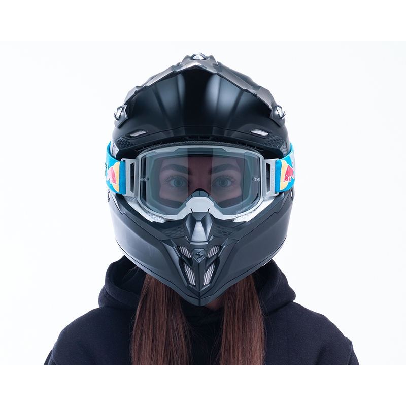 Motokrosové brýle Red Bull Spect STRIVE S šedé s kouřovým sklem