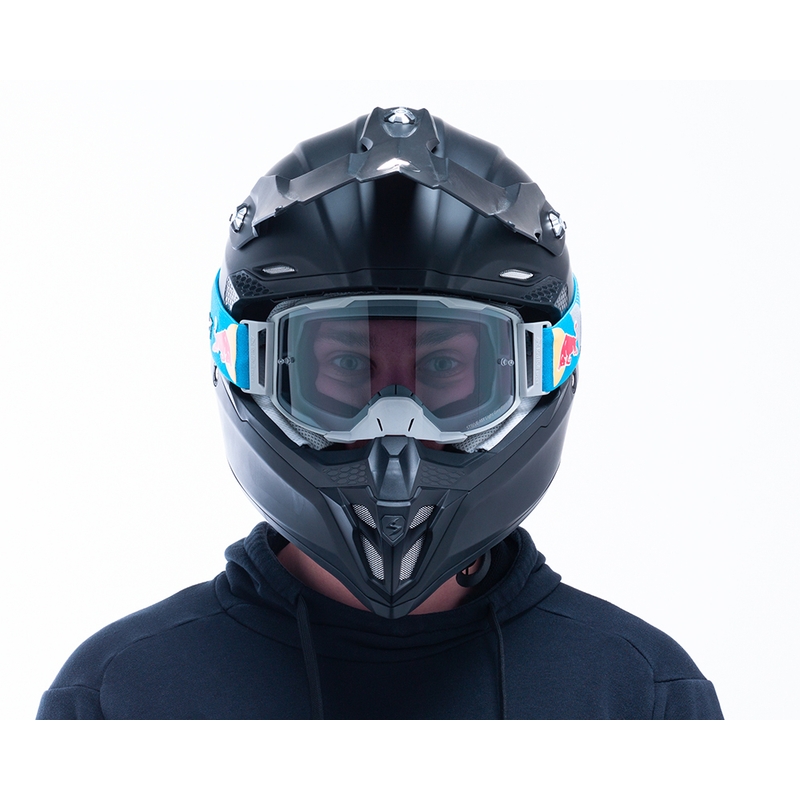 Motokrosové brýle Red Bull Spect STRIVE S šedé s kouřovým sklem