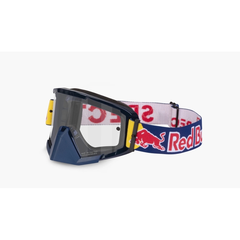 Motokrosové brýle Red Bull Spect WHIP tmavě modré s čirým sklem