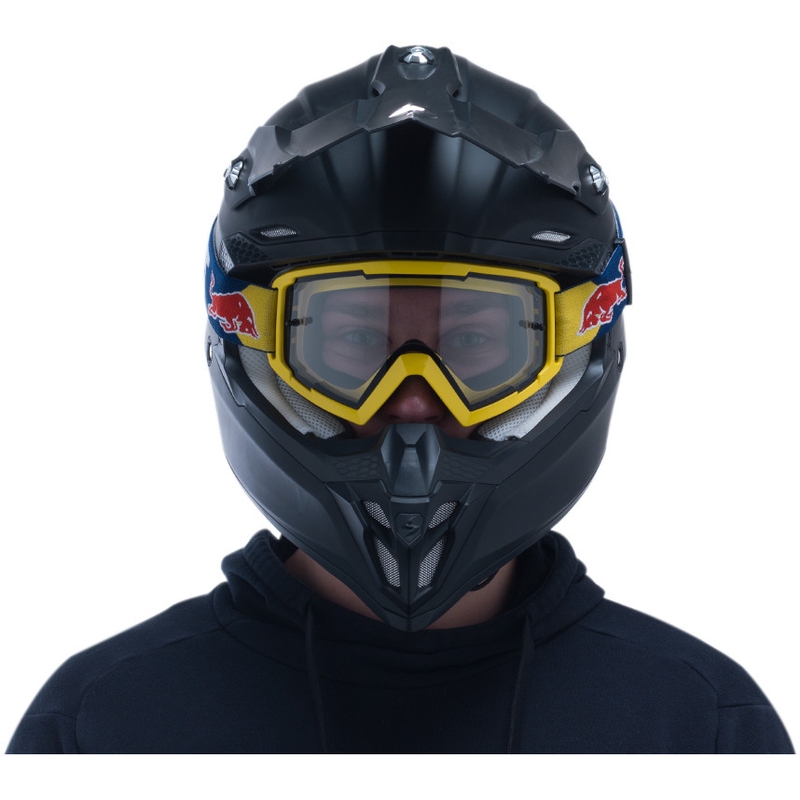 Motokrosové brýle Red Bull Spect WHIP žluté s čirým sklem