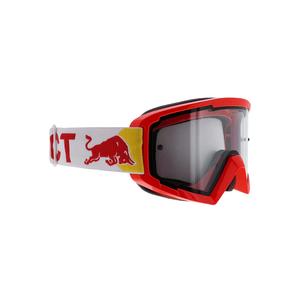 Motokrosové brýle Red Bull Spect WHIP červené s čirým sklem