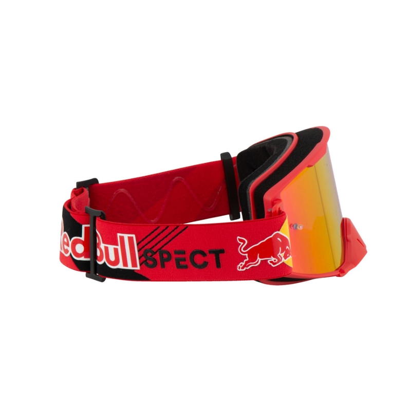 Motokrosové brýle Red Bull Spect STRIVE S červené s červeným sklem