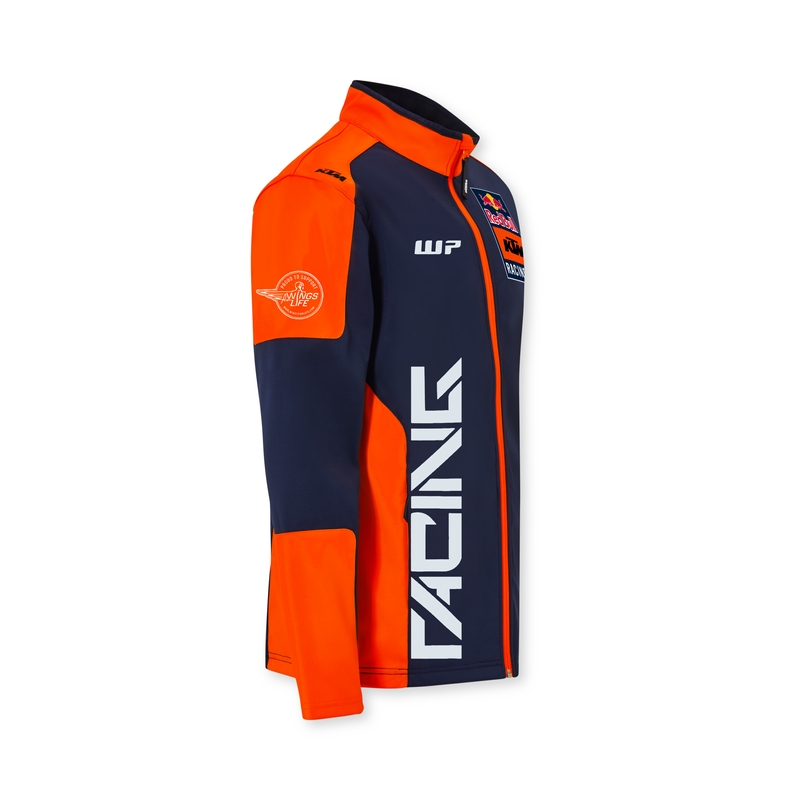 Bunda KTM Replica Team softshell modro-oranžová